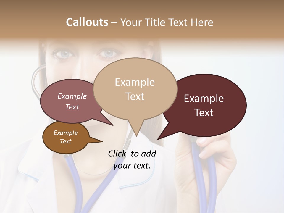 Glamour Seductive Silk PowerPoint Template