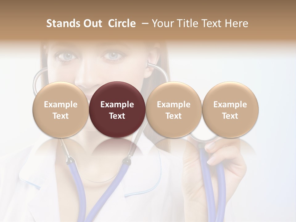 Glamour Seductive Silk PowerPoint Template