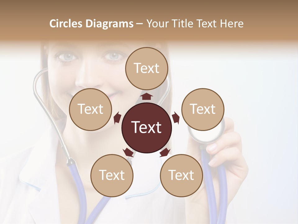 Glamour Seductive Silk PowerPoint Template