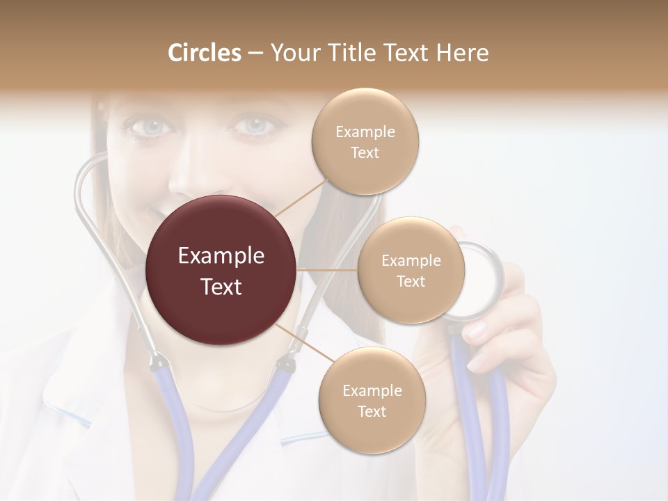 Glamour Seductive Silk PowerPoint Template