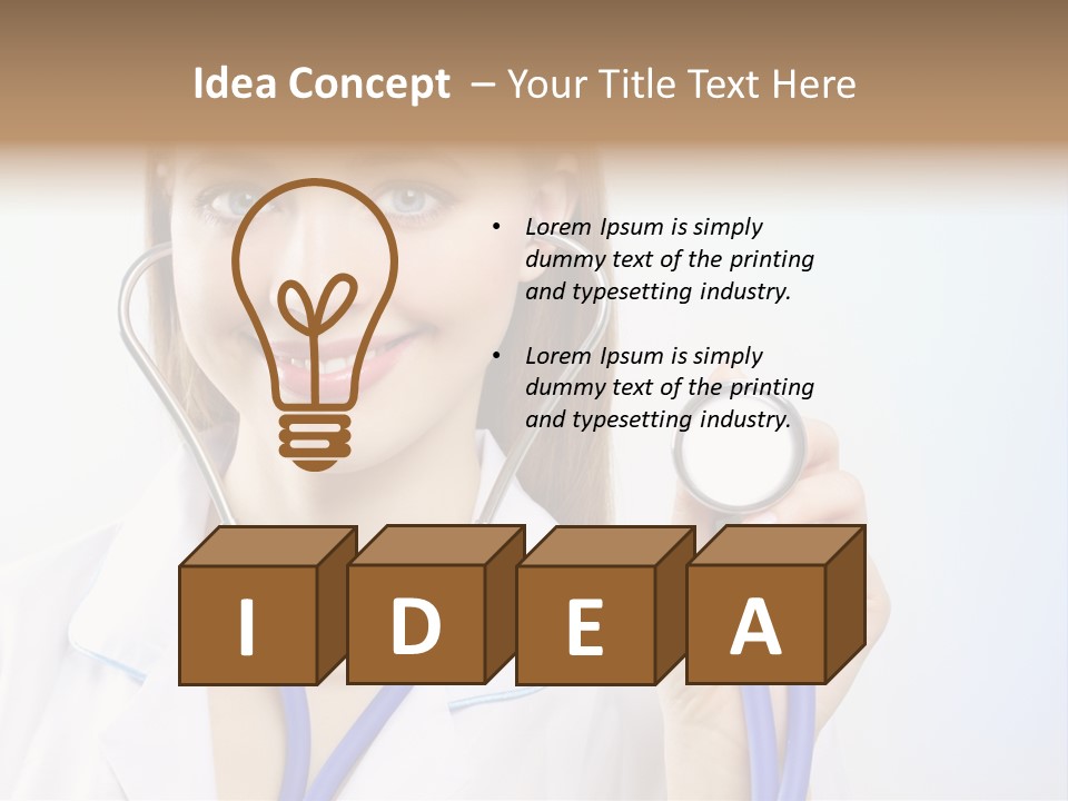 Glamour Seductive Silk PowerPoint Template