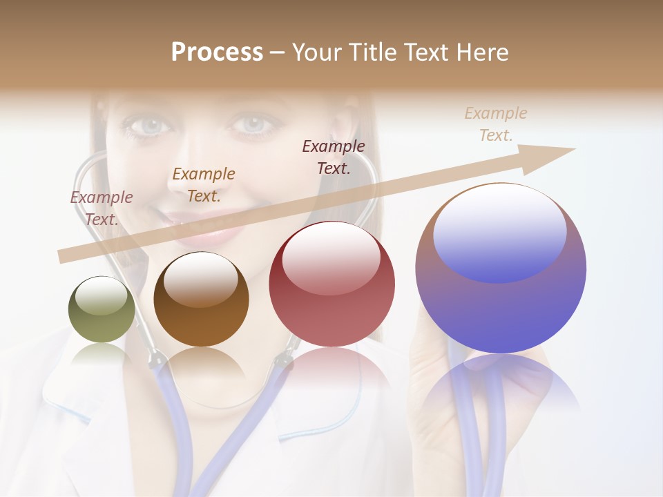 Glamour Seductive Silk PowerPoint Template