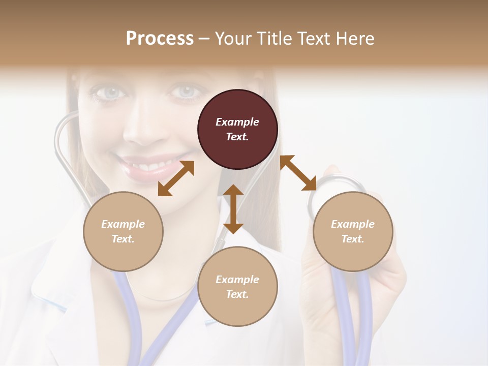 Glamour Seductive Silk PowerPoint Template