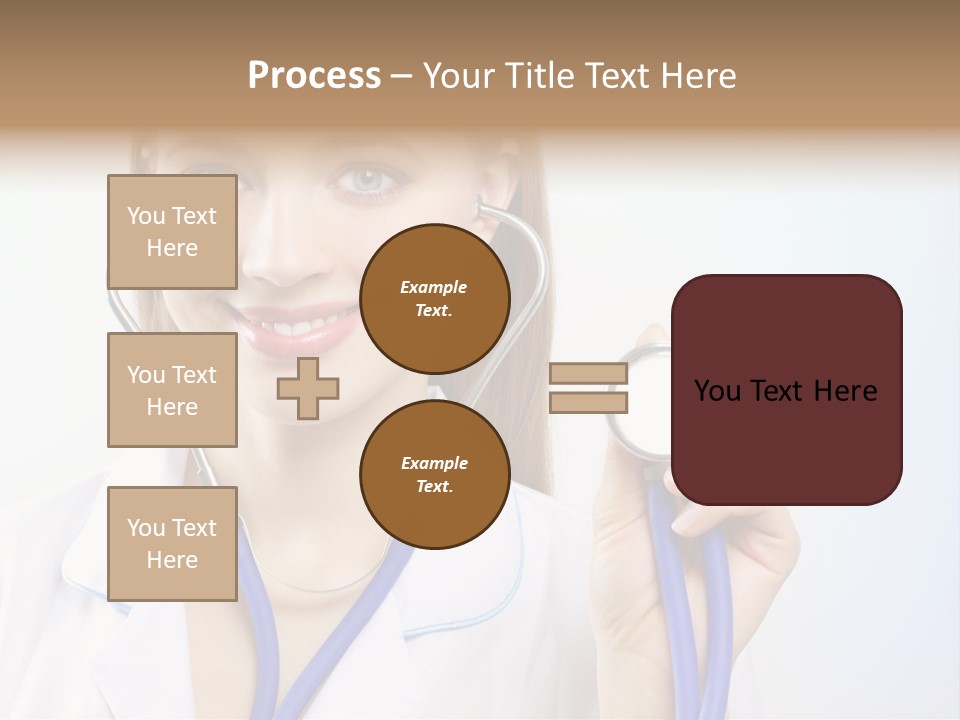 Glamour Seductive Silk PowerPoint Template