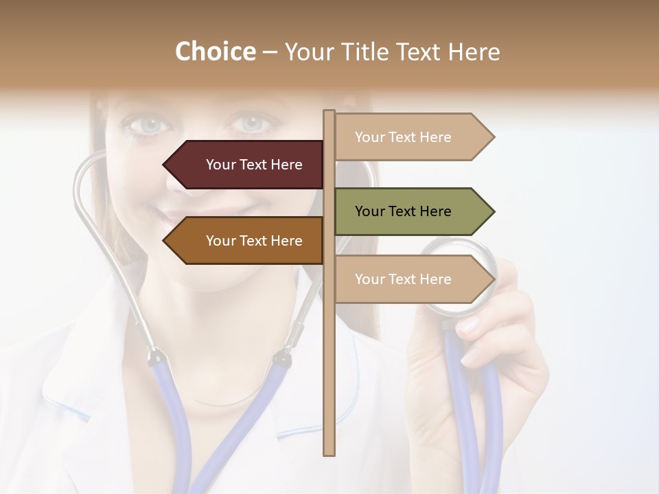 Glamour Seductive Silk PowerPoint Template