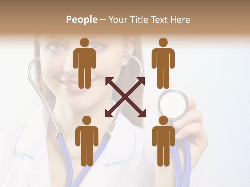 Glamour Seductive Silk PowerPoint Template