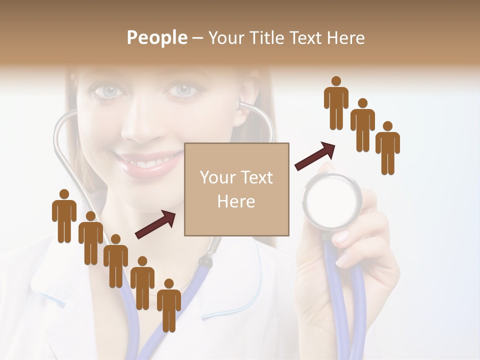 Glamour Seductive Silk PowerPoint Template