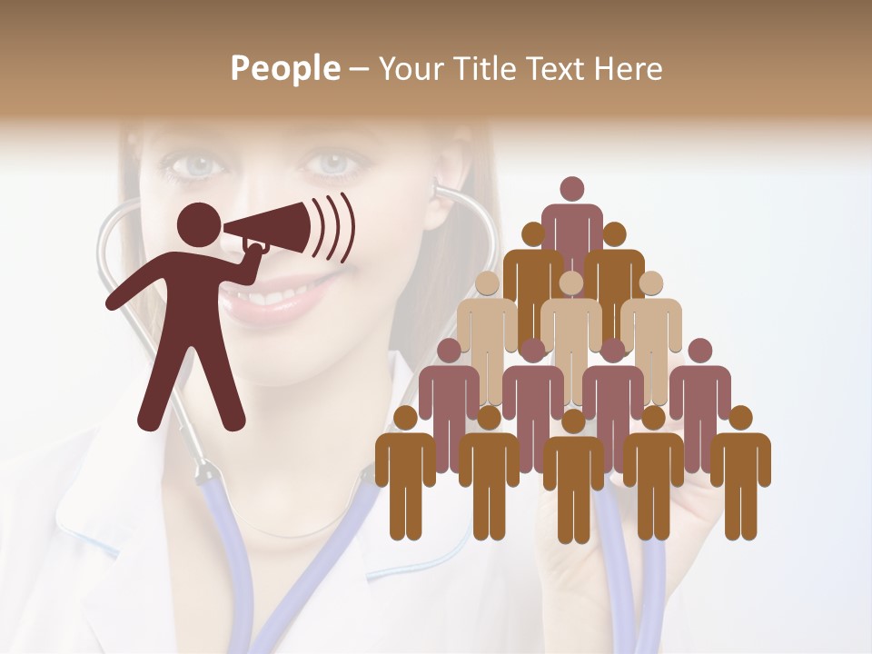 Glamour Seductive Silk PowerPoint Template