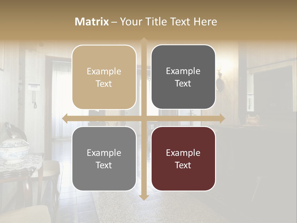 Architecture Armchair Stale PowerPoint Template