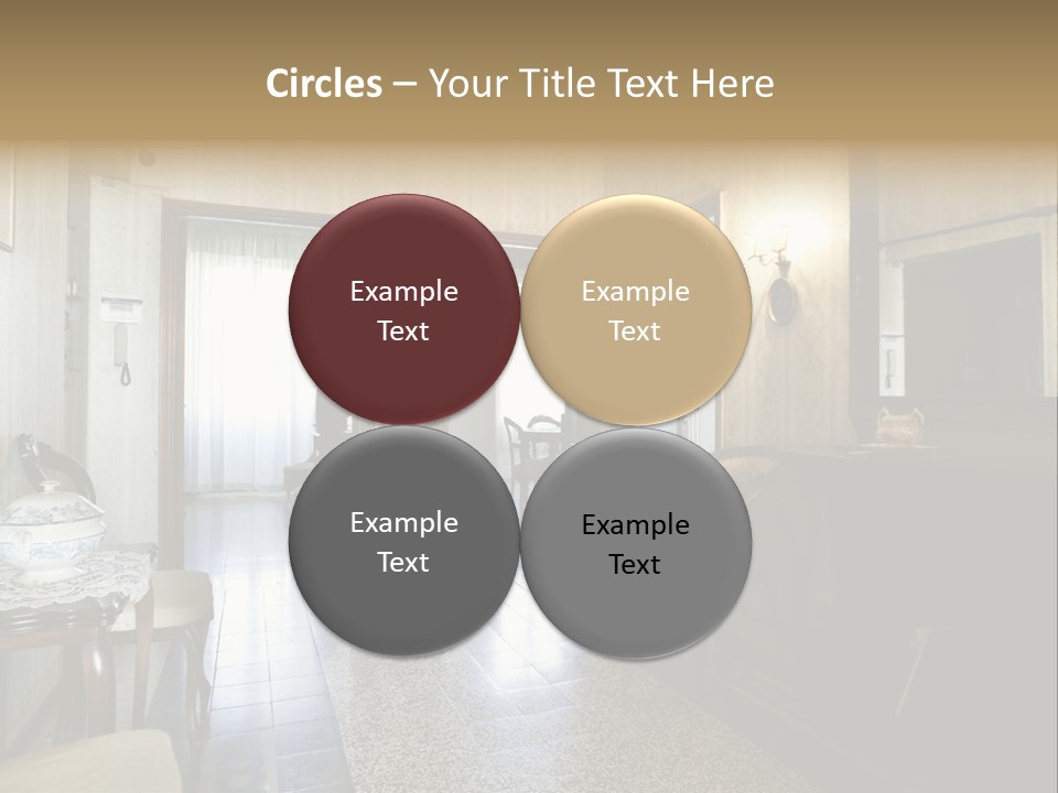 Architecture Armchair Stale PowerPoint Template