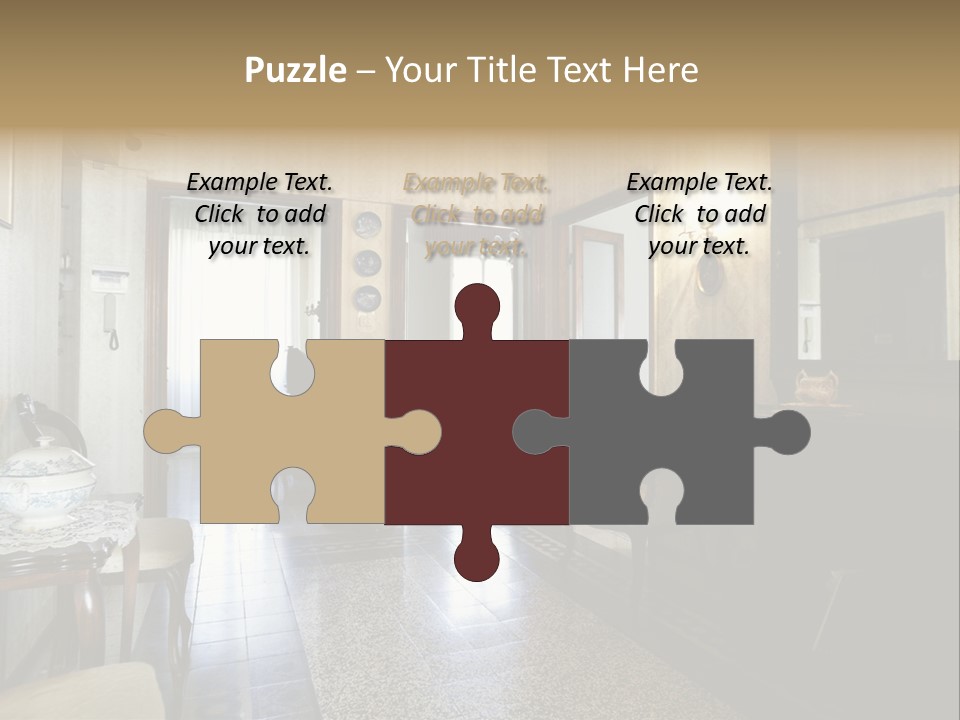 Architecture Armchair Stale PowerPoint Template