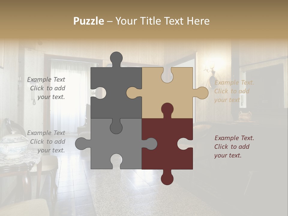 Architecture Armchair Stale PowerPoint Template