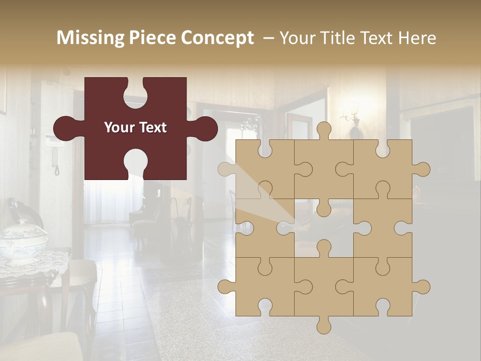 Architecture Armchair Stale PowerPoint Template