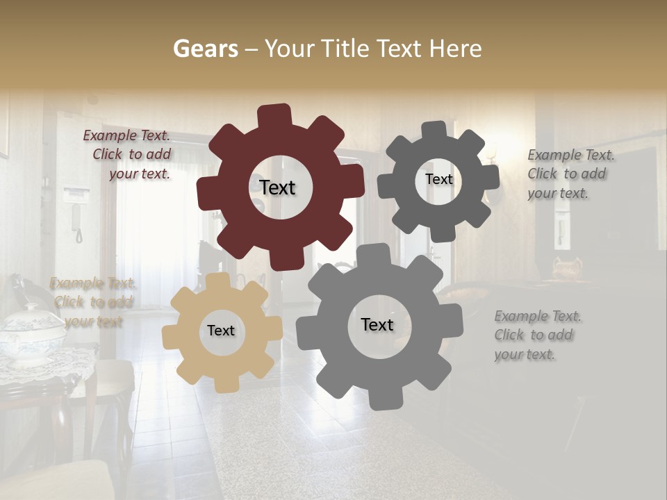 Architecture Armchair Stale PowerPoint Template