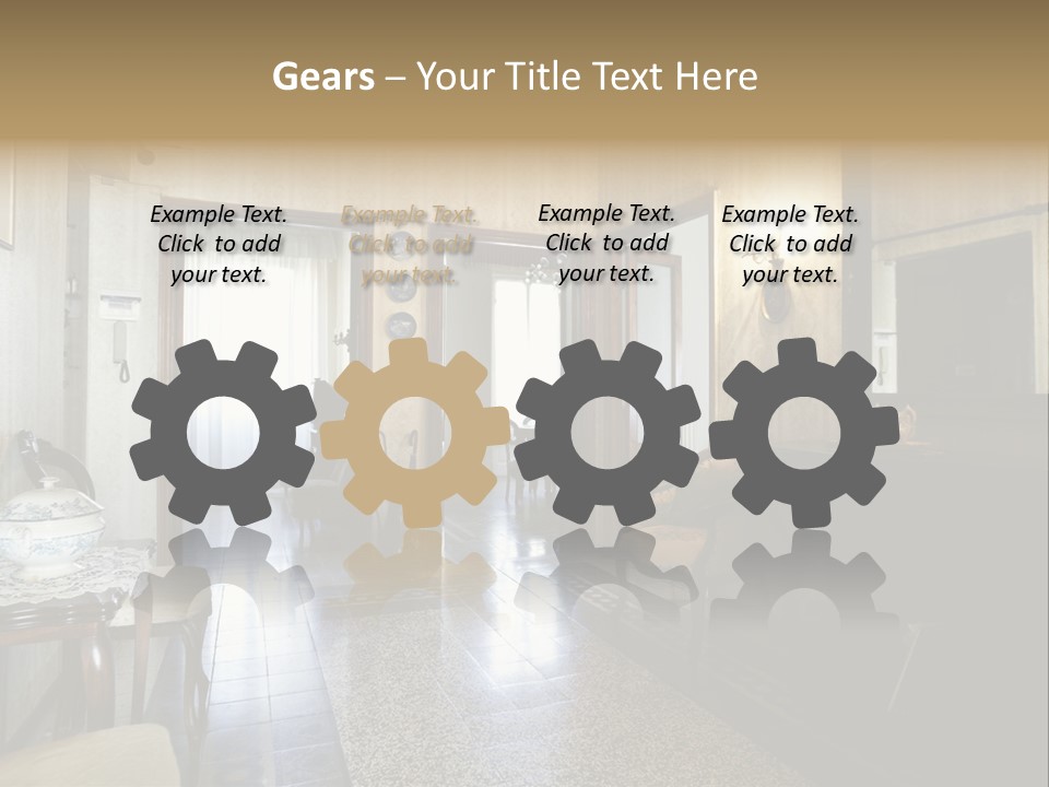 Architecture Armchair Stale PowerPoint Template