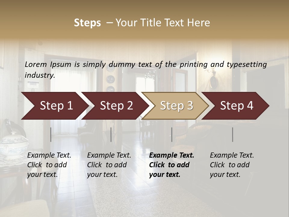 Architecture Armchair Stale PowerPoint Template