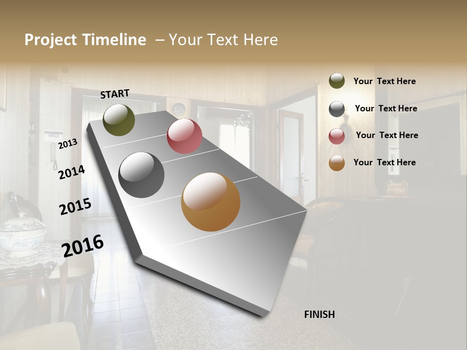 Architecture Armchair Stale PowerPoint Template