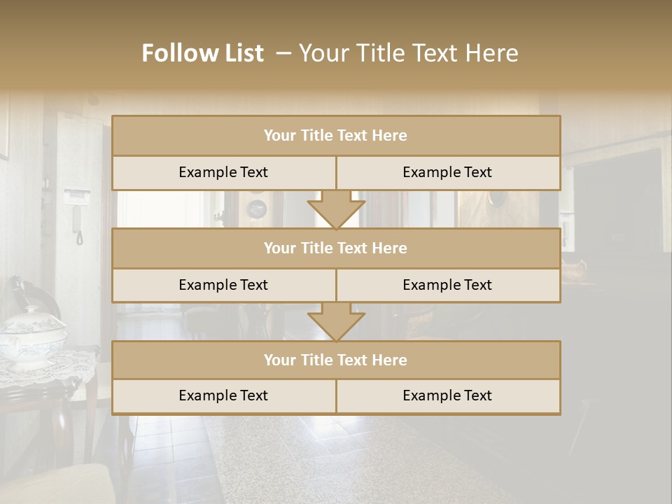 Architecture Armchair Stale PowerPoint Template