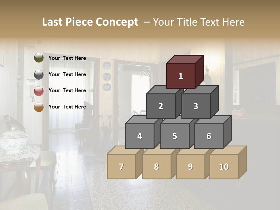 Architecture Armchair Stale PowerPoint Template