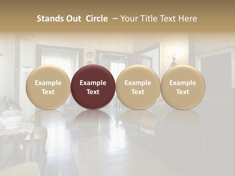 Architecture Armchair Stale PowerPoint Template