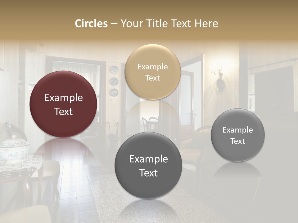 Architecture Armchair Stale PowerPoint Template