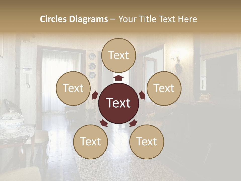 Architecture Armchair Stale PowerPoint Template