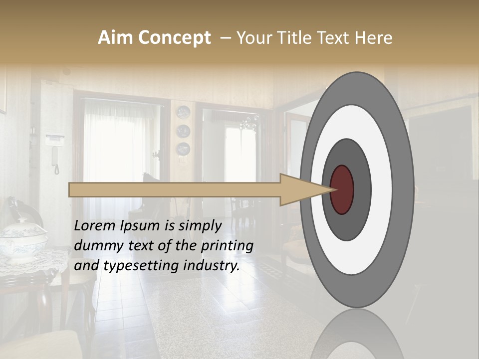 Architecture Armchair Stale PowerPoint Template