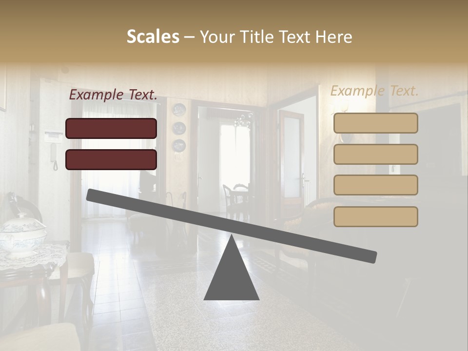 Architecture Armchair Stale PowerPoint Template
