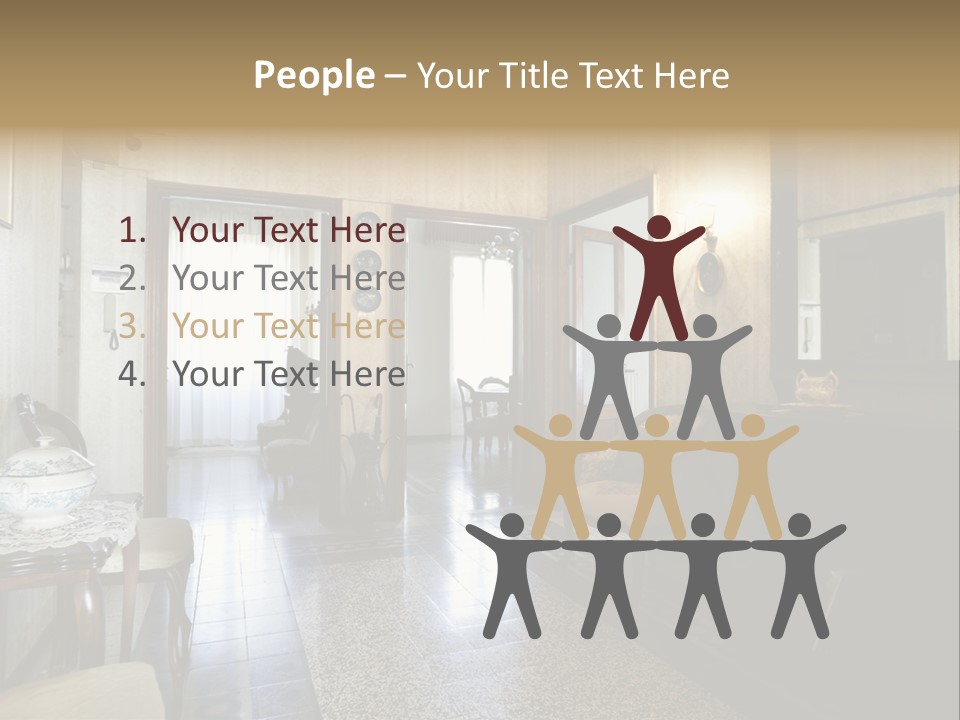 Architecture Armchair Stale PowerPoint Template