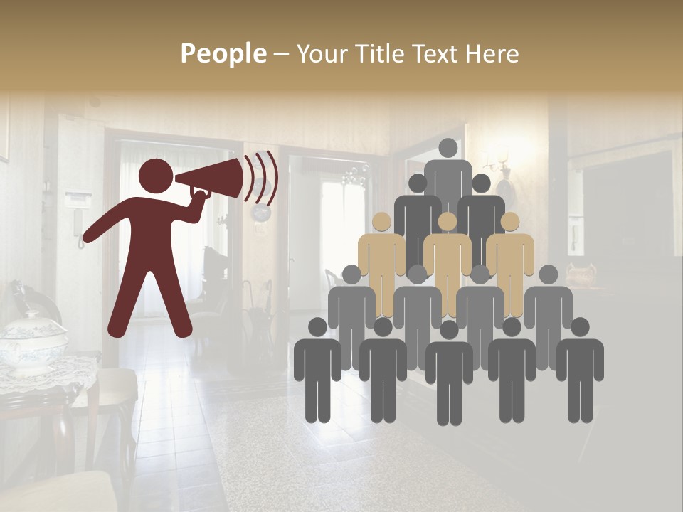 Architecture Armchair Stale PowerPoint Template