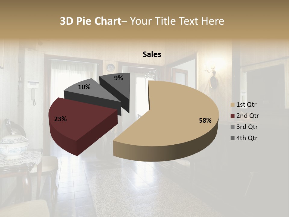Architecture Armchair Stale PowerPoint Template