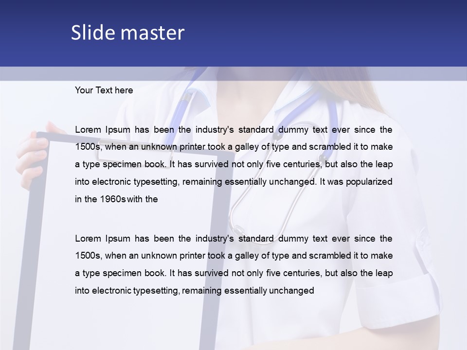 Only Studio Border PowerPoint Template