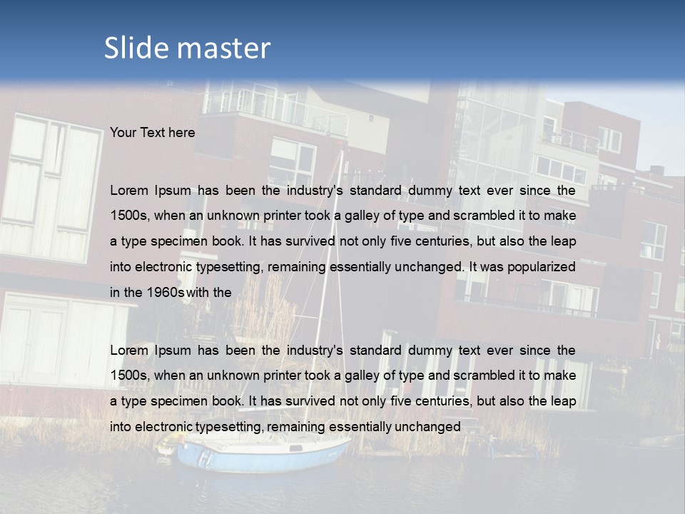 Design Structure Amsterdam PowerPoint Template