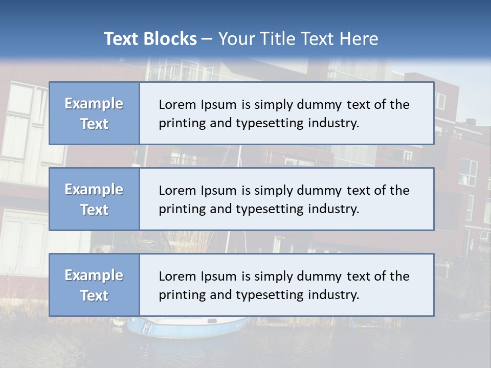 Design Structure Amsterdam PowerPoint Template