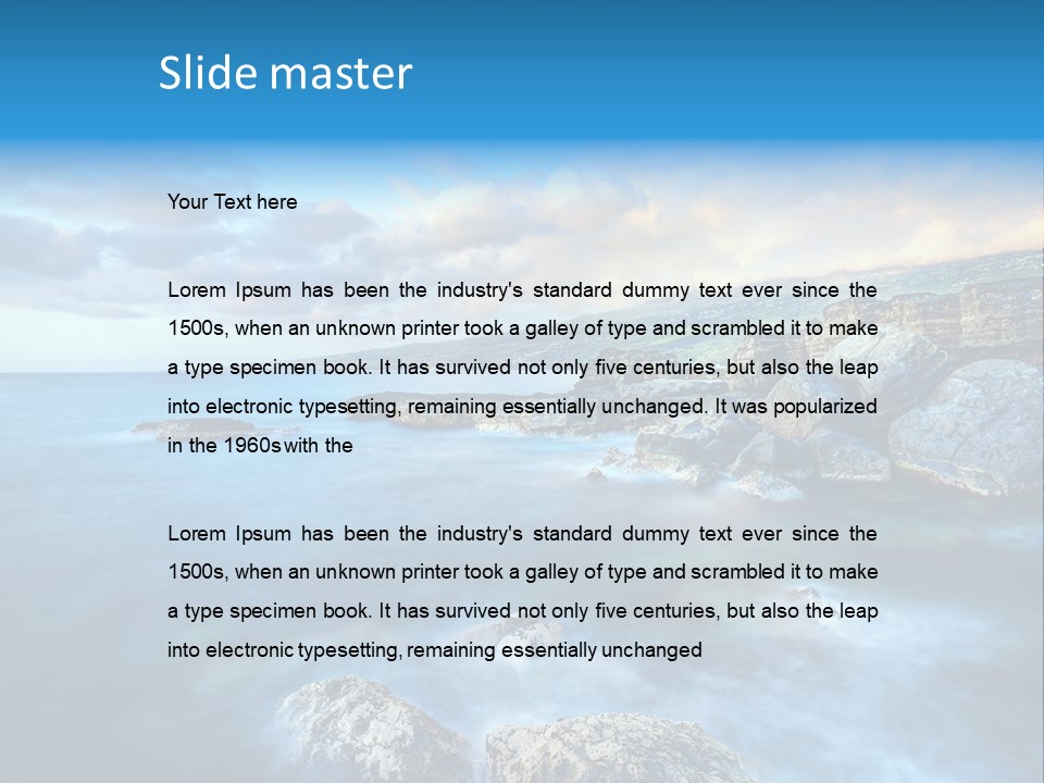 Meeting Landscape Heat PowerPoint Template