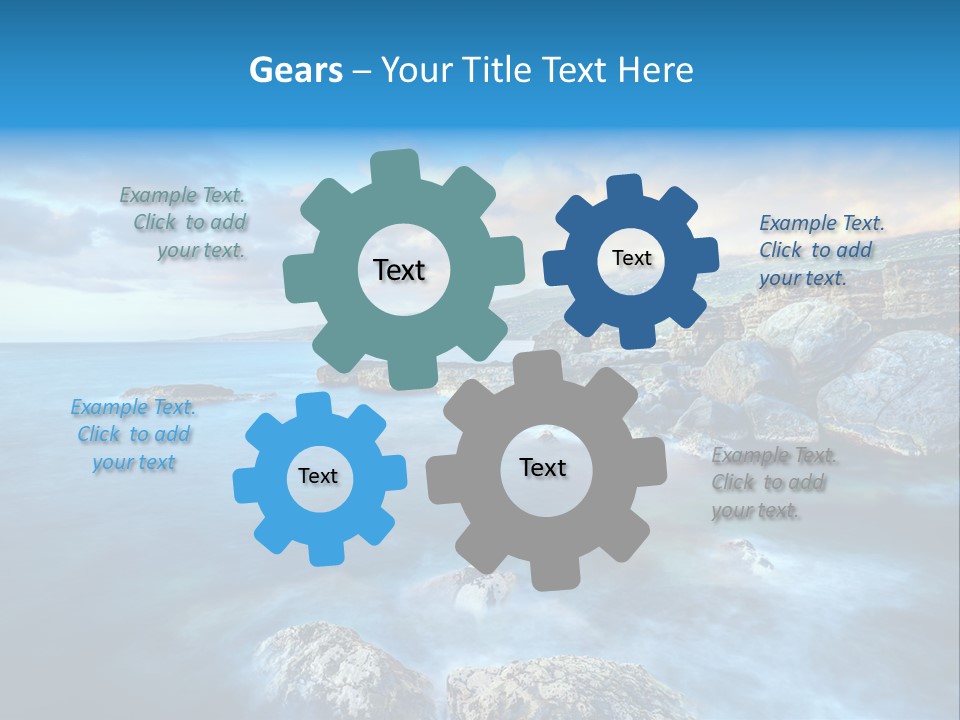Meeting Landscape Heat PowerPoint Template