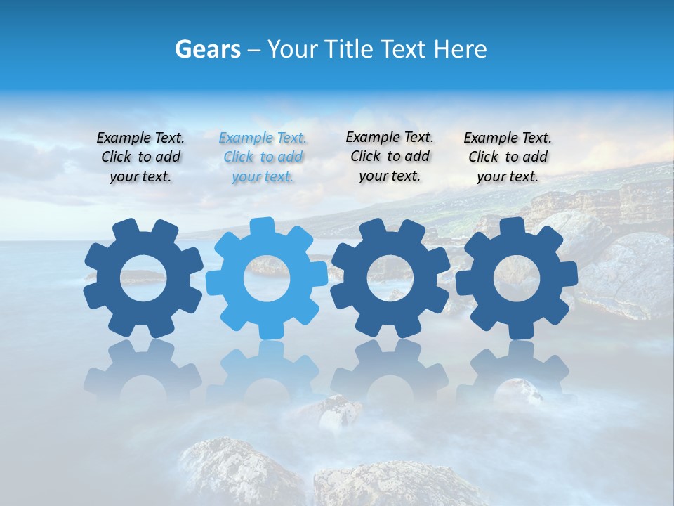 Meeting Landscape Heat PowerPoint Template