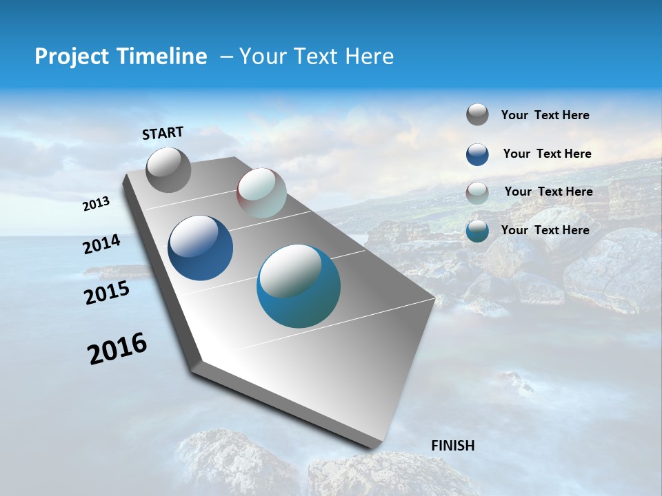 Meeting Landscape Heat PowerPoint Template