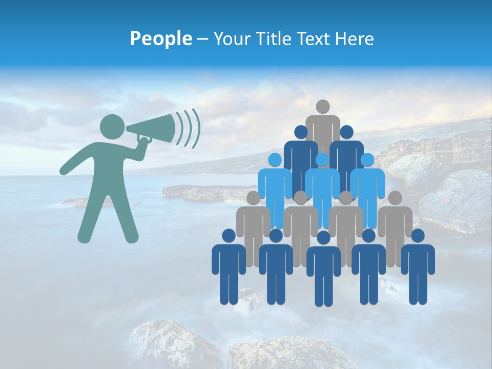 Meeting Landscape Heat PowerPoint Template