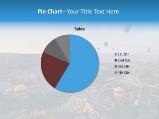 Ballon Landscape Transport PowerPoint Template