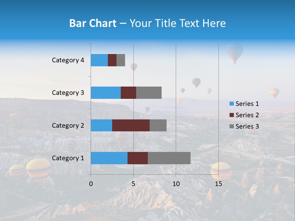 Ballon Landscape Transport PowerPoint Template