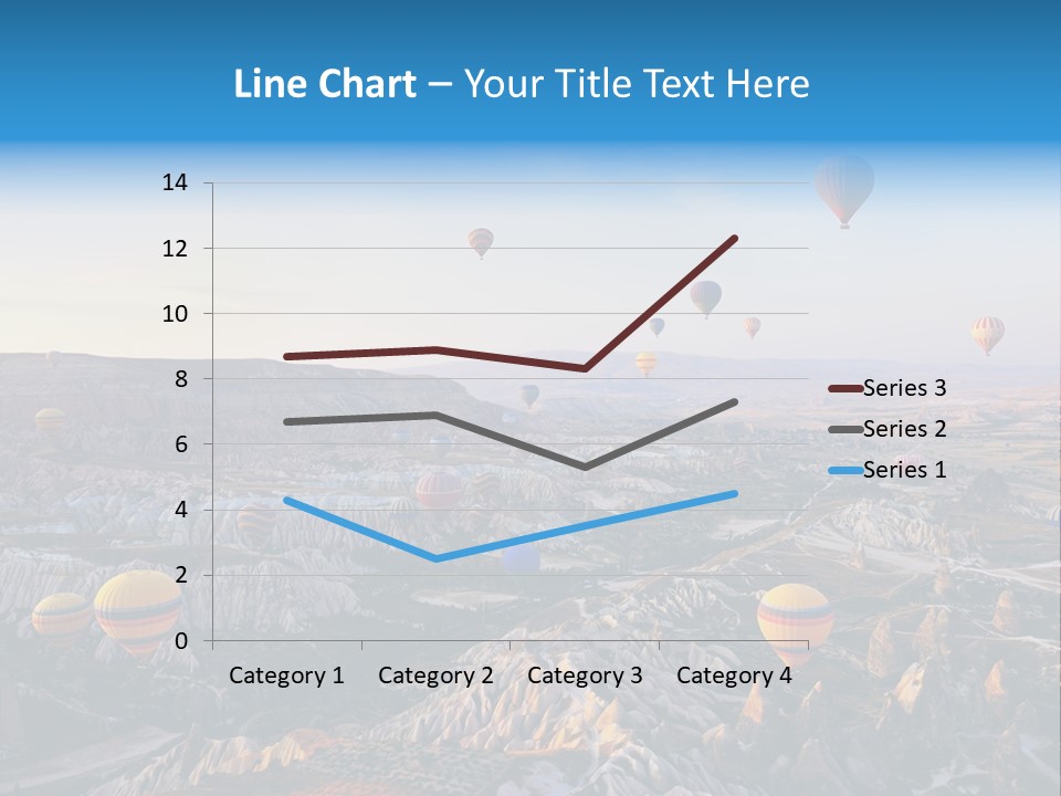 Ballon Landscape Transport PowerPoint Template