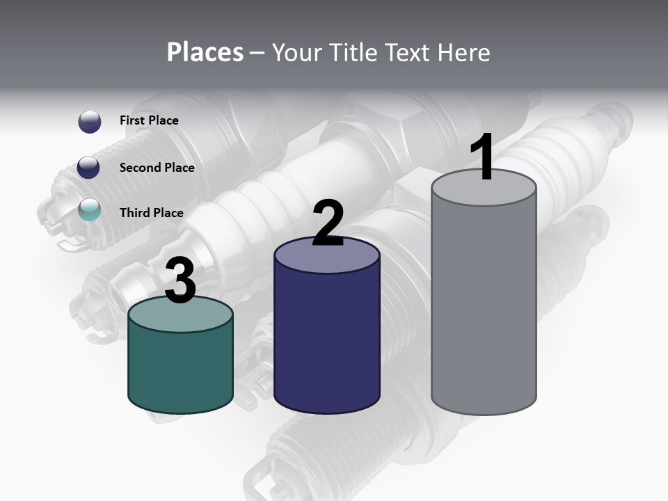 Car Steel Spare PowerPoint Template