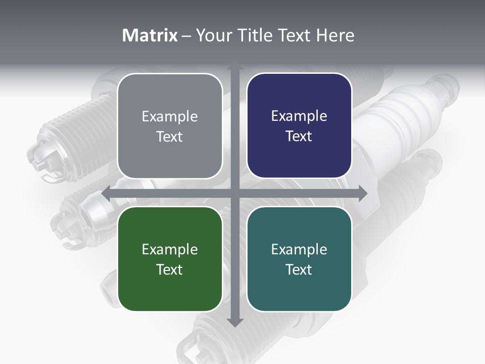 Car Steel Spare PowerPoint Template