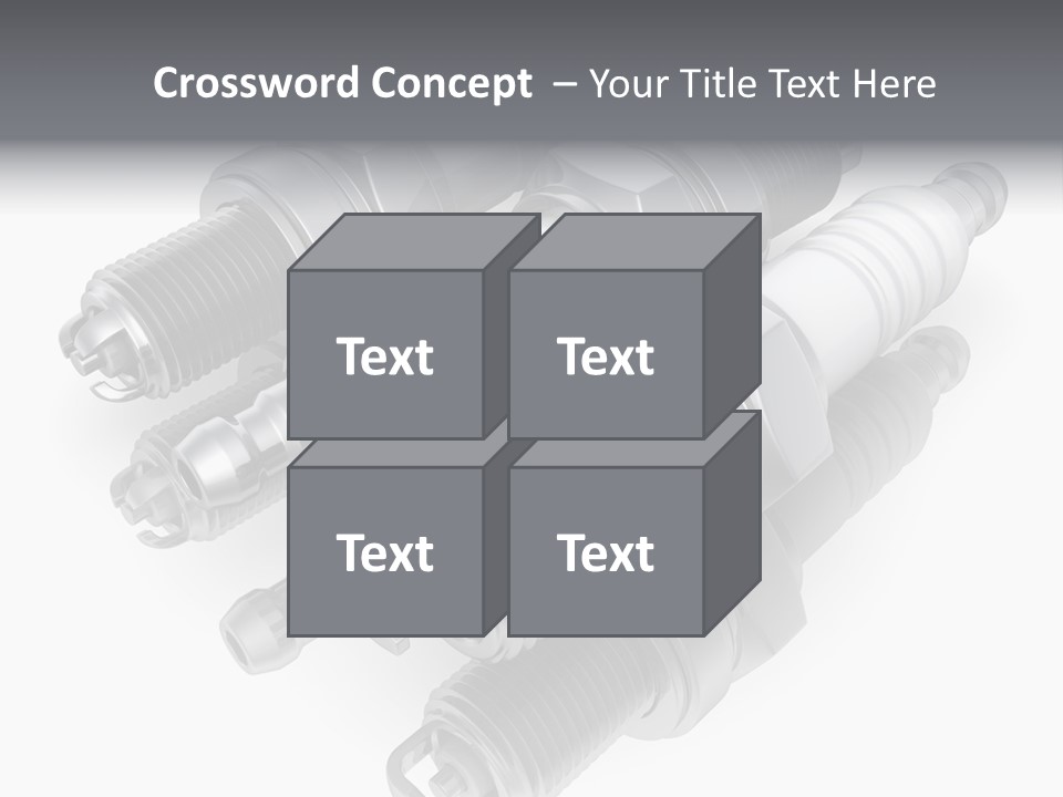 Car Steel Spare PowerPoint Template