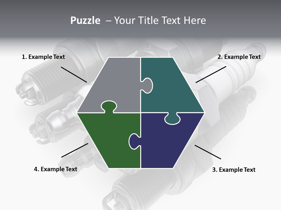 Car Steel Spare PowerPoint Template