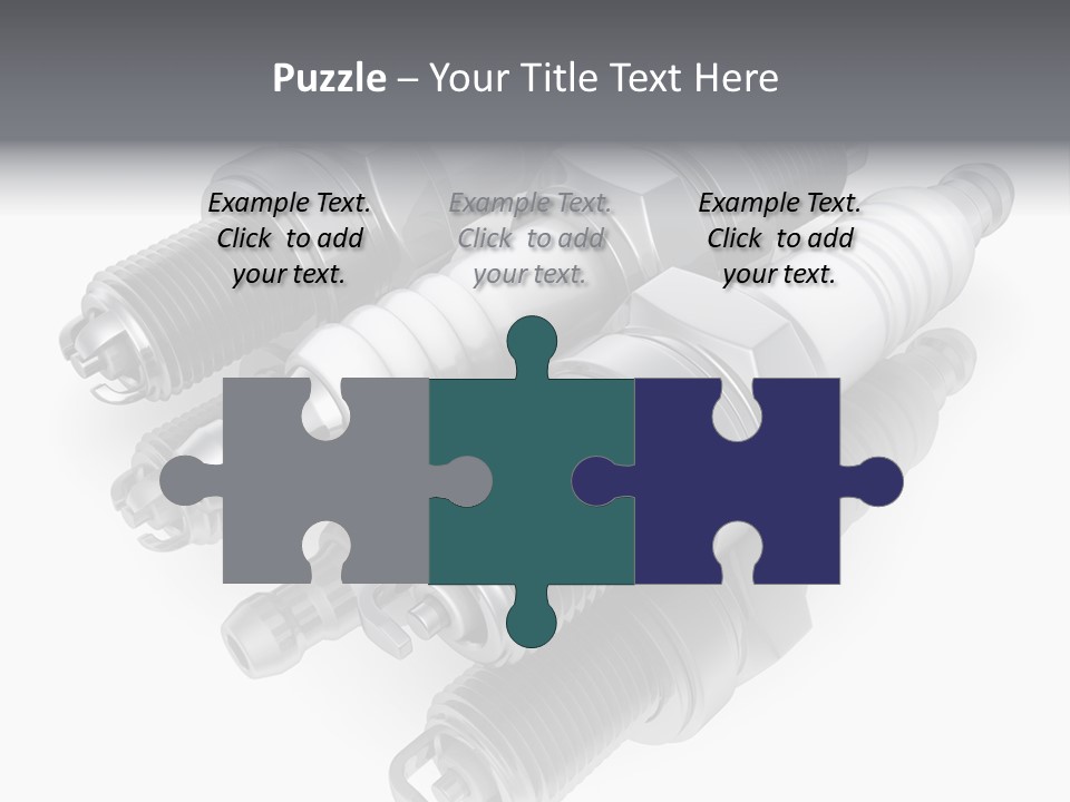 Car Steel Spare PowerPoint Template