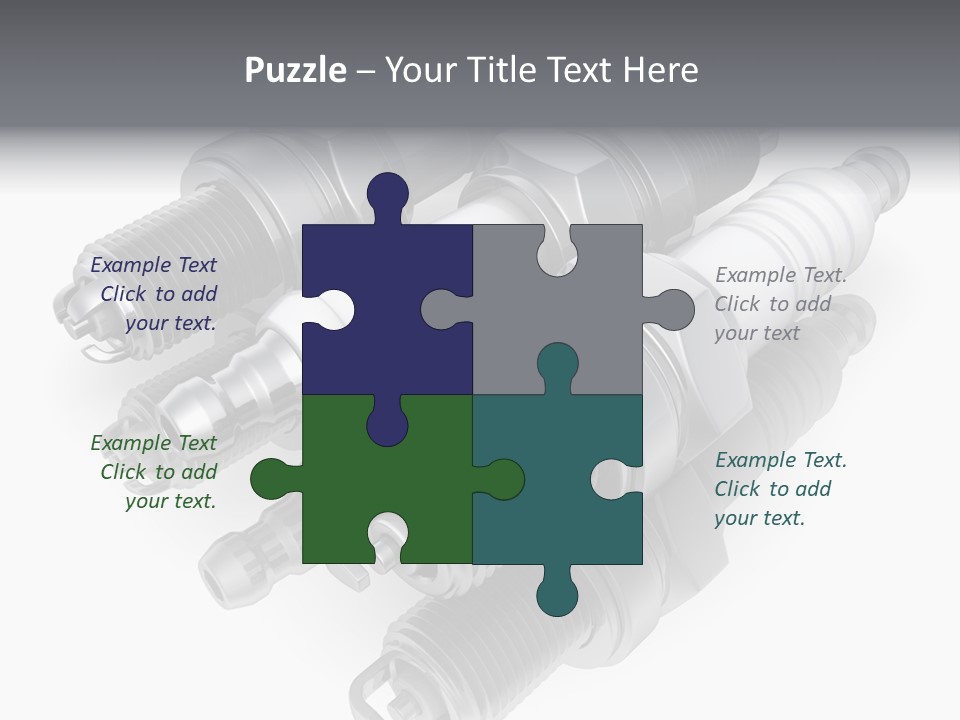 Car Steel Spare PowerPoint Template