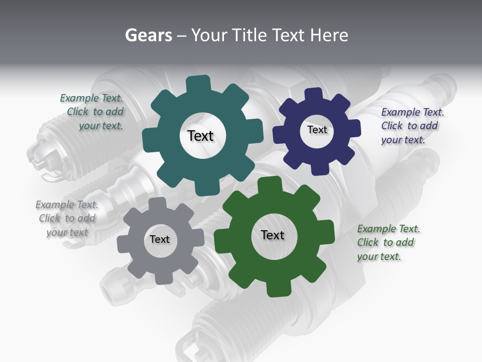 Car Steel Spare PowerPoint Template