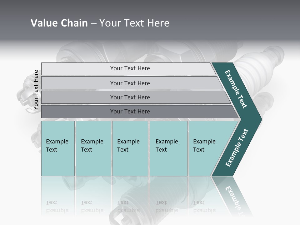 Car Steel Spare PowerPoint Template